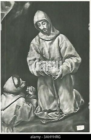 This circa 1610 painting of St. Francis in meditation, attributed to a ...