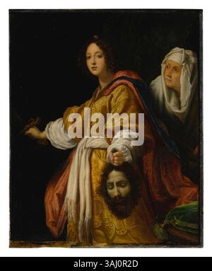 Judith This painting shows Judith holding Holofernes’ severed head and a sword ...