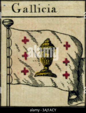 Bowle's universal display of the naval flags of all nations Stock Photo ...
