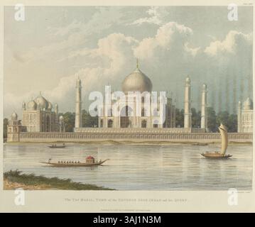 This 1824 print by Charles Ramus Forrest shows the Sacred Tank and ...