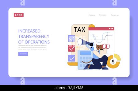 AI for Managers concept. Fostering increased transparency in operations through innovative tools and analytics. Essential for understanding business performance and enhancing decision-making. Vector illustration. Stock Vector