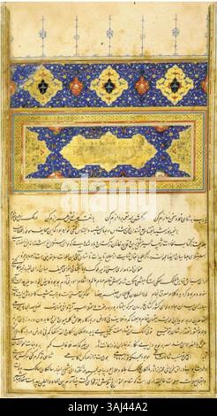 Hafsid Manuscript This 17th-century manuscript, attributed to Iran, features works by ...