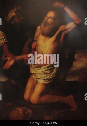 This painting by Jusepe de Ribera, created in 1632, shows the ...