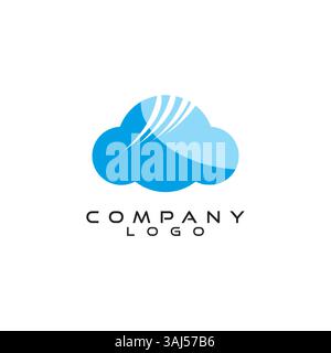Cloud logo vector Stock Vector