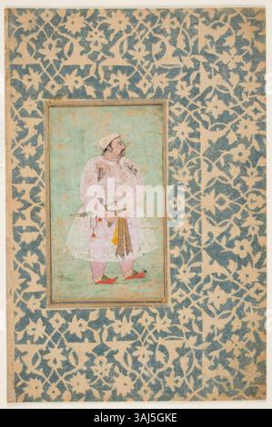 The portrait of Mota Raja Udai Singh, painted around 1580, depicts the ...