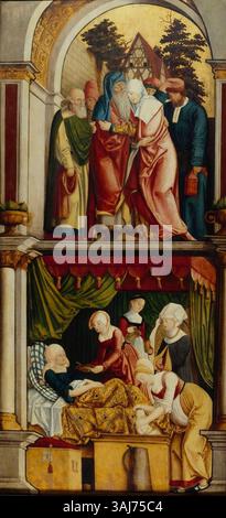 Altarpiece depicting scenes from the life of Saint Vincent (1581-1660 ...