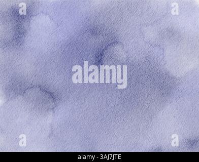 A soft, light purple watercolor background with a smooth, washed texture Stock Vector