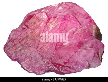 Corundum var. Ruby, Myanmar, Burma Stock Photo