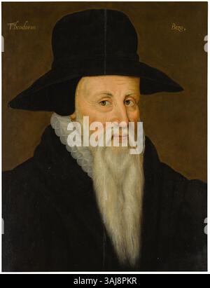 This painting of John Calvin, a key figure in the Protestant ...