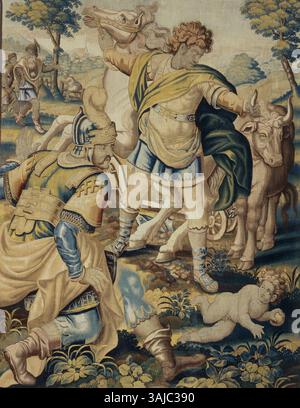 This early 17th-century tapestry depicts the Greek myth of Odysseus and ...