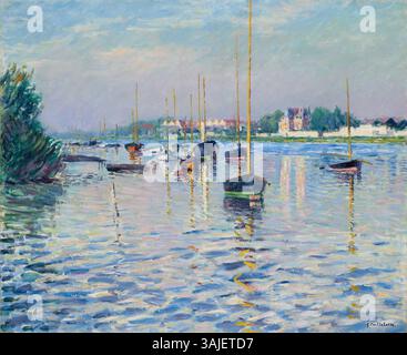Gustave Caillebotte - La Seine à Argenteuil (1882 Stock Photo - Alamy