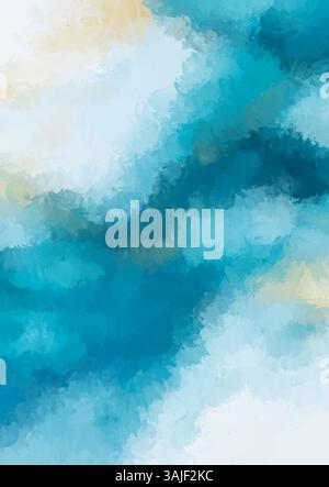 abstract hand painted texture background design Stock Vector