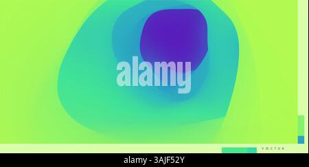 Colorful gradient fluid backgrounds with dynamic liquid forms. Covers design template for flyer leaflet, brochure design, report, presentation or maga Stock Vector
