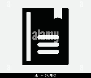 Book Cover with Bookmark Notebook Dictionary Novel Bible Diary Study Education Journal Library Page School University College Knowledge Icon Sign Symb Stock Vector