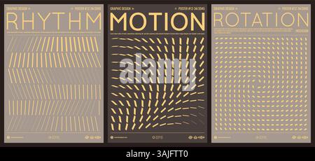 Image of many rectangular flat shapes with transition effect. Dynamic gradient pattern. Vector for presentation, banner, flyer, cover or brochure. Stock Vector