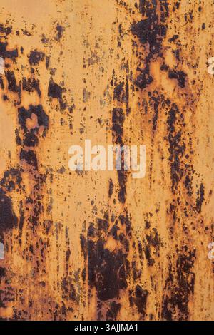 Rusty metal texture. Rust background for design with copy space for text or image Stock Photo