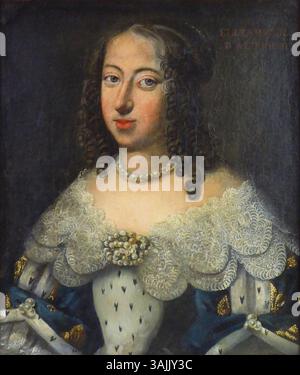 FRENCH SCHOOL PORTRAIT OF ANNE OF AUSTRIA QUEEN OF FRANCE (1601