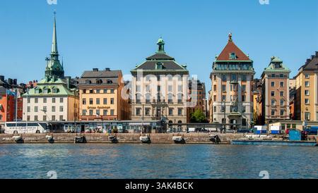 Skeppsbron, Gamla Stan, Stockholm, Sweden Stock Photo