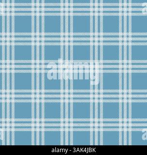 Blue and white checkered pattern Stock Photo