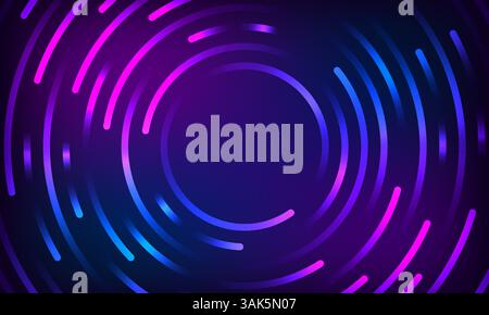 Dynamic abstract liquid flow particles background Stock Vector