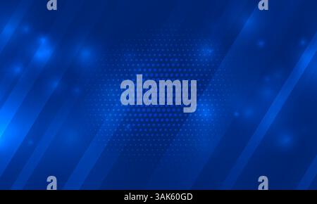 Bright blue vector abstract textured background Stock Vector