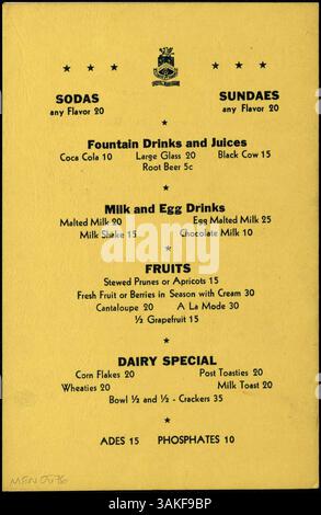 The Radisson Hotel Fountain Luncheon Menu is a small bi-fold menu ...