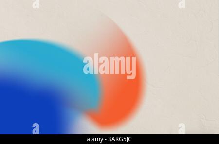 retro gradient background with grain texture .gradient blurred colorful with grain noise effect background, for art product design, social media, tren Stock Photo