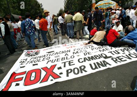 A photograph of Vicente Fox, the President of Mexico in 2000, capturing ...