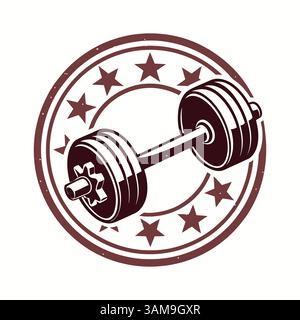 Fitness Gym Workout Logo, fitness logo, High protein icon. fitness logo, badge, symbol, stamp, or logo. Nutrition for Fitness in the Gym and muscles logotype. Stock Vector