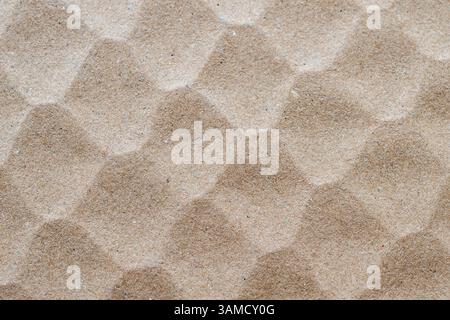 The texture of structural packaging cardboard paper Stock Photo