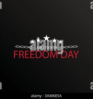 From Emancipation to Celebration The Significance of Juneteenth Stock Vector
