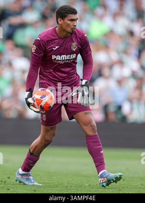 Luiz Junior Of Villarreal CF During The Spanish La Liga Luiz Junior Of Villarreal Cf During The La Liga Ea Sports Date 31 Between Real Betis And Villarreal Cf Played At Benito Villamarin Stadium On April 13 2024 In Sevilla Spain Photo By Antonio Pozo 3ampf4e 