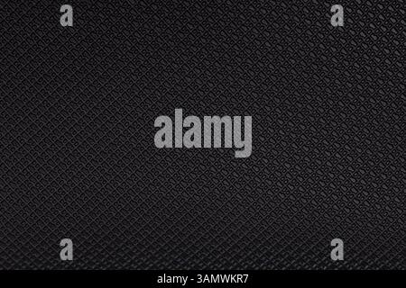 Black Diamond Pattern Rubber Texture Background Stock Photo