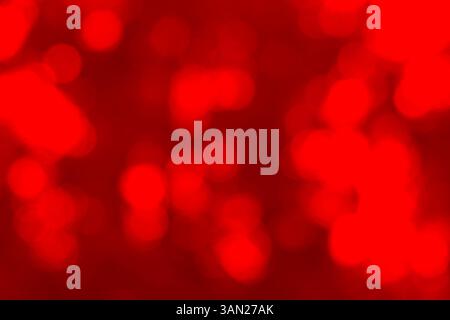 Abstract Bokeh Lights With Colorful Background Stock Photo