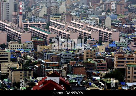 City life in Busan, Busan, South Korea, Asia Stock Photo