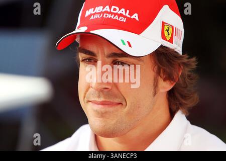 Casquette Ferrari Signée Fernando Alonso 2010 - Édition Rare - Sport Automobile