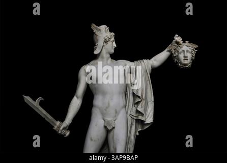 Classical Statue Perseus Triumphant or Perseus with Head of Medusa