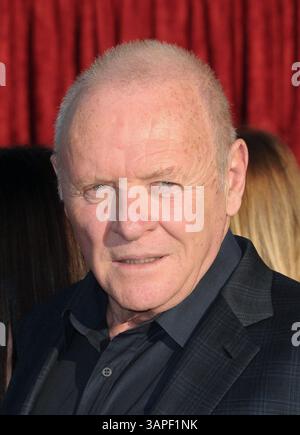 Anthony Hopkins at the premiere of "Thor" at the El Capitan Theater in