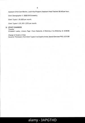 The 1985 Minneapolis Public Library Official Bulletin informs employees ...