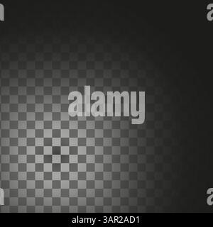 Vertical gradient background. Monochrome vector texture. Light top shading. Dark bottom fade. Stock Vector