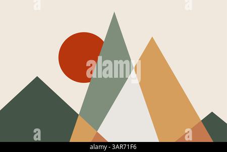 Abstract background design with modern style simple background Stock Vector