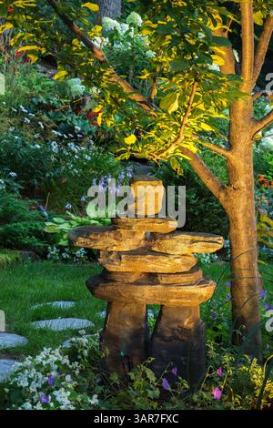 Tree Bark Inukshuk Inukshuk, a human-made stone sculpture which is an ancient symbol of ...