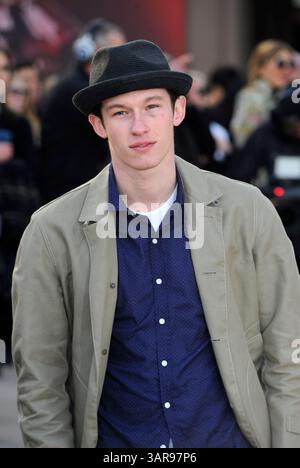Callum Turner at the Burberry Prorsum Catwalk Show, Hyde Park. Part of