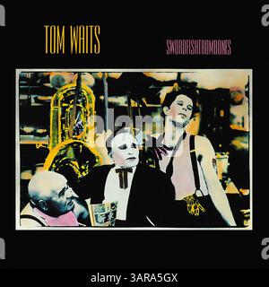 Tom Waits ‎– Swordfishtrombones - Vintage vinyl record cover Stock Photo