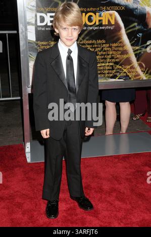 BRAEDEN REED DEAR JOHN WORLD PREMIERE HOLLYWOOD LOS ANGELES CA USA 01 ...