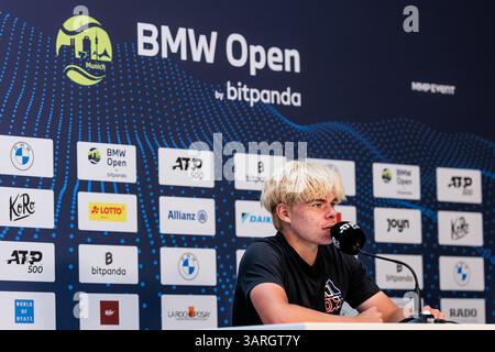 Pressekonferenz Diego Dedura-Palomero (Deutschland) BMW Open by ...