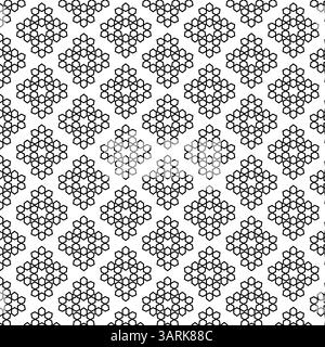 Seamless geometric pattern in authentic Arabian style. Islamic Geometric Design Patterns. Stock Vector