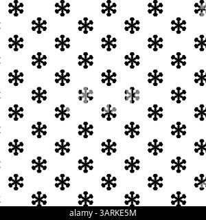 Pattern with floral and geometric elements. Intersecting curved and straight bold stripes form an abstract floral ornament. Vector background. Stock Vector