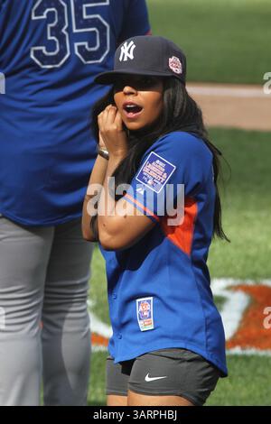 The All-Star and Legends Celebrity Softball Game at Marlins Park in