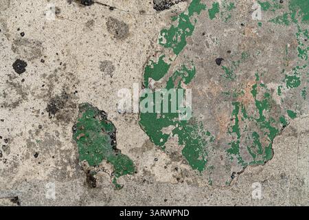 Dirty old concrete wall texture background Stock Photo